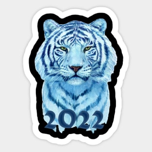 Blue Tiger 2022 symbol Sticker